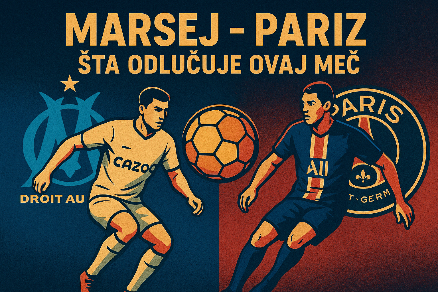 Marsej - Pariz: šta odlučuje ovaj meč